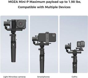 img 3 attached to MOZA Stabilizer Compatible Smartphone Adventuring Camera & Photo
