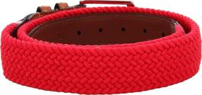 img 2 attached to Torino Leather Co Italian Elastic Women's Accessories for Belts