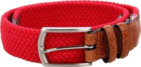 img 3 attached to Torino Leather Co Italian Elastic Women's Accessories for Belts