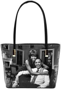 img 2 attached to 👜 Michelle Printed Matching Handbags & Wallets: Perfect Tote Bag Set for Women