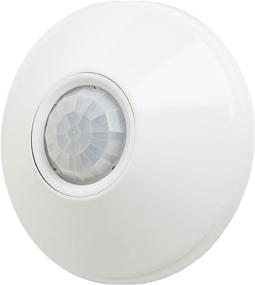 img 1 attached to 🔘 White Sensor Switch CM PDT 9 Standard Range Ceiling Mount Occupancy Sensor with Dual Technology