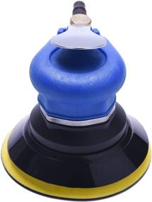 img 1 attached to 🪵 Next-Level Finishing: Air Random Orbital Sander 5" Dual Action Palm Sander, Hook and Loop Air Powered, Swirl Free - 5" DA Sander