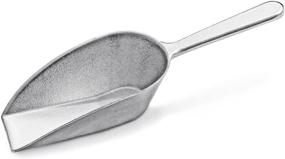 img 4 attached to 🥄 New Star Foodservice 34660 One-Piece Cast Aluminum Scoop - 4-Ounce, Silver