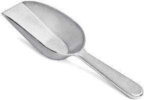 img 3 attached to 🥄 New Star Foodservice 34660 One-Piece Cast Aluminum Scoop - 4-Ounce, Silver