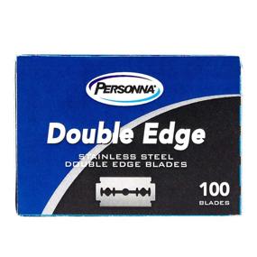 img 2 attached to 💈 Personna DE Double Edge Razor Blades, 100 Count: Precision Shaving at Its Best!