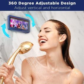 img 3 attached to Waterproof Rotatable Bathtub Accessories SEMETH