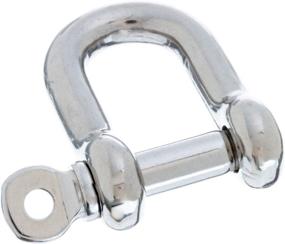 img 1 attached to ⚓ Seachoice 44621-D Anchor Shackle – Marine-Grade Forged 316 Stainless Steel – 1/2 Inch