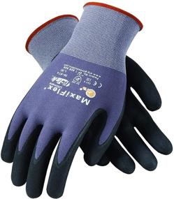 img 2 attached to MaxiFlex 34 874 Nitrile Micro Foam Fingers