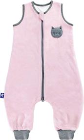 img 3 attached to Sincere ililmmoe Baby Sleep Sack: Warm Infant Walking Sleeping Bag with Legs for Cozy Spring Autumn Nights (6 months-4 Years)