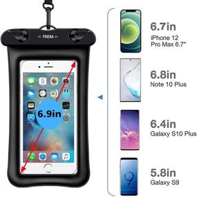 img 1 attached to FRIENA Waterproof Universal Underwater Compatible Cell Phones & Accessories