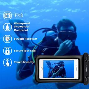 img 3 attached to FRIENA Waterproof Universal Underwater Compatible Cell Phones & Accessories