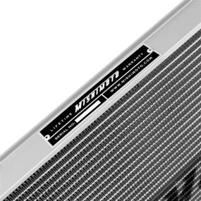 img 2 attached to 🌬️ Улучшенная эффективность охлаждения: Алюминиевый радиатор Mishimoto MMRAD-TC-05 - Идеально подходит для моделей Scion tC 2005-2010