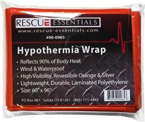 img 2 attached to 🍊 Orange Rescue Essentials Hypothermia Wrap