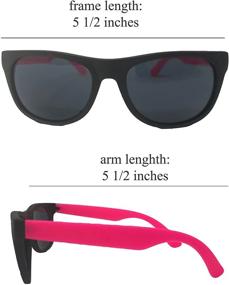 img 2 attached to 🕶️ Assorted Cool Colors Neon Sunglasses – Wholesale Bulk Pack of 36 – Ideal Party Favors for Adults and Kids