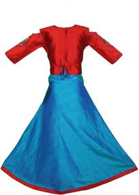 img 2 attached to Ashwini Girls Embroidery Salwar Years Girls' Clothing in Dresses