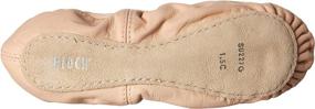 img 1 attached to Bloch Kids Belle Full Sole Leather Ballet Slipper/Shoe for Dance