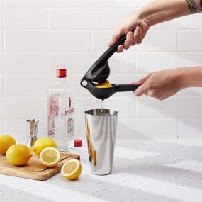 img 3 attached to 🍊 Houdini Manual Citrus Juicer and Cocktail Squeezer: Your Essential 9-Inch BLACK Bar Accessory