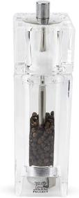 img 3 attached to Peugeot Pontarlier Acrylic Combo Pepper Mill and Salt Shaker: 6-Inch Versatile Seasoning Set