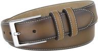 brown leather casual men's shoes from nebraska logo