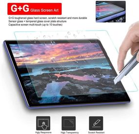 img 1 attached to 📱 8-Core Android Tablet with 10-Inch IPS FHD Screen, 4GB RAM, 64GB ROM, 256GB Expansion, 8000mAh Battery - Sky Blue