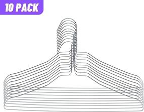 img 3 attached to 🧷 Mr. Pen- Wire Hangers (10 Pack) - Metal Hangers for Clothes, Coat Hangers, Silver, Slim & Standard Size