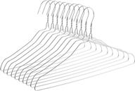 🧷 mr. pen- wire hangers (10 pack) - metal hangers for clothes, coat hangers, silver, slim & standard size логотип