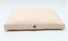 img 1 attached to FelizMax Mat Luxurious Support Large Filling Match Pillow Washable Bedding