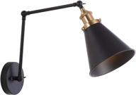 🔦 jonathan jyl7462a rover 7-inch adjustable arm metal led wall sconce in black – classic, glamorous, industrial, transitional style with 2700k led 4w bulbs for bedroom, living room, bathroom, and hallway логотип