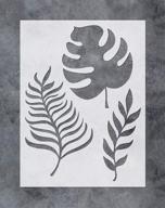 gss designs palm frond stencil logo