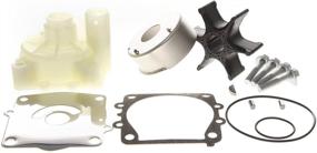 img 1 attached to Yamaha Outboard Water Pump Impeller Kit 61A-W0078-A2 & A3 with HOUSING - High-Quality Replacement Kit by REPLACEMENTKITS.COM