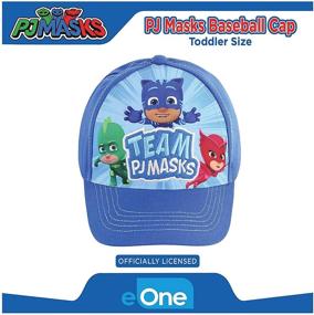 img 2 attached to 🧢 Optimized SEO: PJ Masks Toddler Hat for Boys Ages 2-7 - Kids Baseball Cap