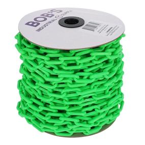 img 4 attached to 🔗 BIS Plastic Chain Links - Green, 2In X 125Ft - Perfect for Efficient Crowd Control