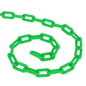 img 3 attached to 🔗 BIS Plastic Chain Links - Green, 2In X 125Ft - Perfect for Efficient Crowd Control