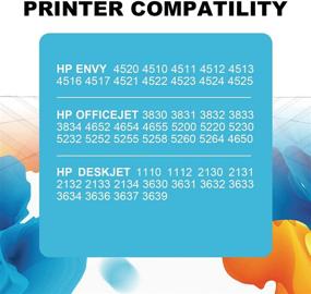 img 3 attached to 🖨️ SOPIN Remanufactured Ink Cartridge 63XL for HP Printers - High-Quality Replacement for Officejet, Envy, and DeskJet Series