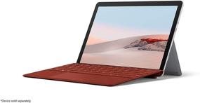 img 1 attached to 🔴 Stylish and Vibrant: Discover the NEW Microsoft Surface Go Signature Type Cover in Poppy Red