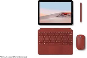 img 3 attached to 🔴 Stylish and Vibrant: Discover the NEW Microsoft Surface Go Signature Type Cover in Poppy Red