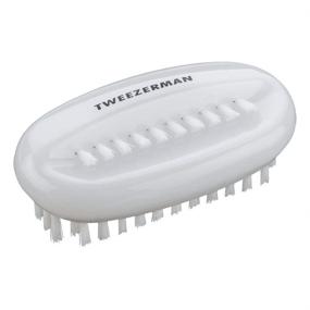 img 2 attached to 💅 Tweezerman Dual Nail Brush Model No. 3086-R: Superior Quality and Versatility at Your Fingertips