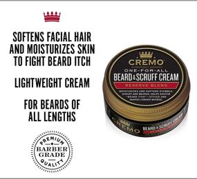 img 2 attached to Cremo Beard and Scruff Cream 🧔 Reserve Collection - Distiller's Blend, 4 oz
