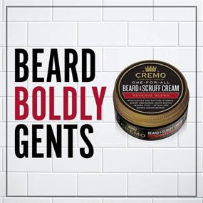img 3 attached to Cremo Beard and Scruff Cream 🧔 Reserve Collection - Distiller's Blend, 4 oz