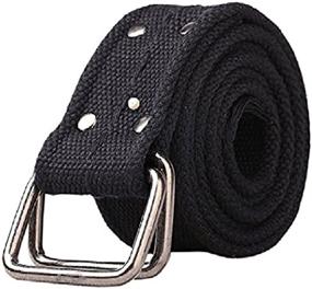 img 4 attached to 👖 Cotton Casual Military Army Men's Accessories: AKARMY Belts for Fashion and Function