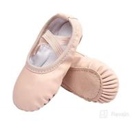 img 1 attached to 🩰 Shop Girls Ballet Practice Shoes, Yoga Shoes for Dancing review by Kelsey Brown