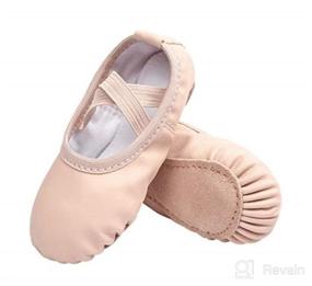 img 6 attached to 🩰 Shop Girls Ballet Practice Shoes, Yoga Shoes for Dancing