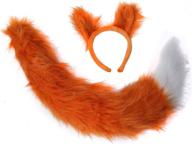 costume with large fox ears and tail логотип