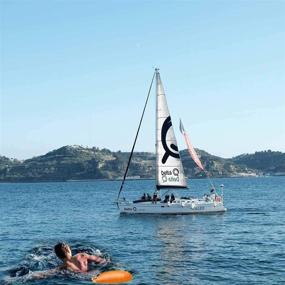 img 2 attached to 🏊 T6 20L Swim Buoy: Waterproof Dry Bag & Swim Safety Float for Ultimate Gear Protection during Boating, Kayaking, Fishing, Rafting, Swimming Training, and Camping