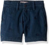 🩳 dl1961 jacob toddler chino medallion boys' shorts for easy searchability and optimization logo
