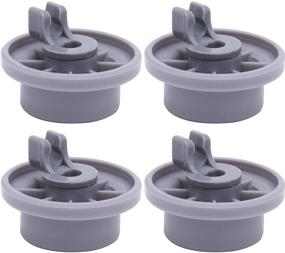 img 4 attached to Blue Stars Ultra Durable Dishwasher Lower Rack Wheel Replacement - Exact Fit for Bosch & Kenmore - Pack of 4 (Replaces 420198 423232 AP2802428)