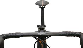 img 2 attached to 🚲 Thinvik Aluminum Alloy Bicycle Stem Headset Top Cap Mount for Garmin Edge 1030 1000 830 820 810 800 530 520 510 500 25 GPS Bike Computer - Efficient and Sturdy Integration