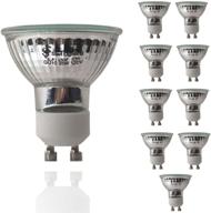 high-performance halogen light bulbs: pack of watt bulbs for maximum brightness logo