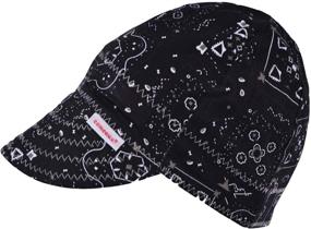 img 1 attached to Comeaux Caps Reversible Black Bandana