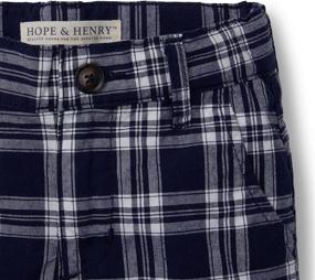 img 3 attached to Hope Henry Cotton Twill Cargo Boys' Clothing